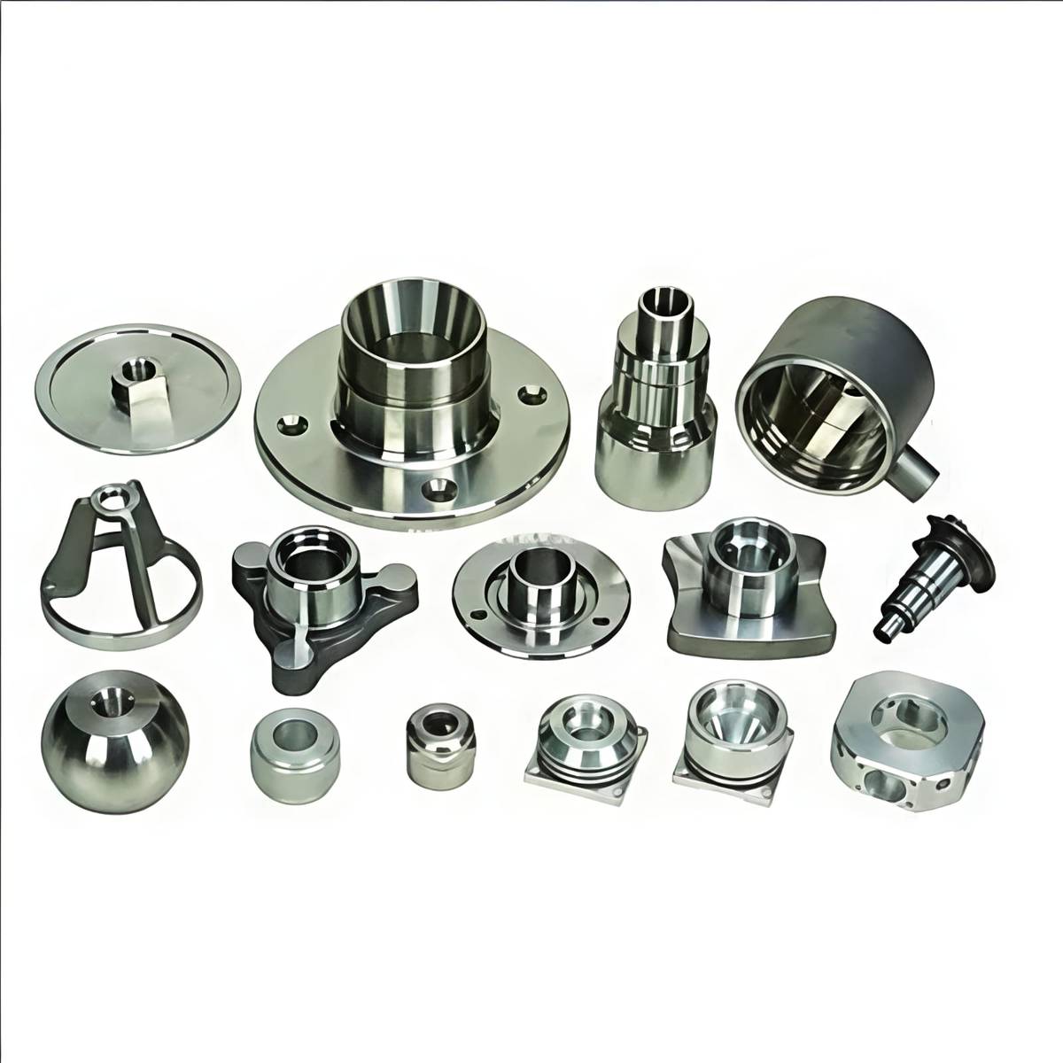 Assorted Automotive CNC Machined Parts – Set 2