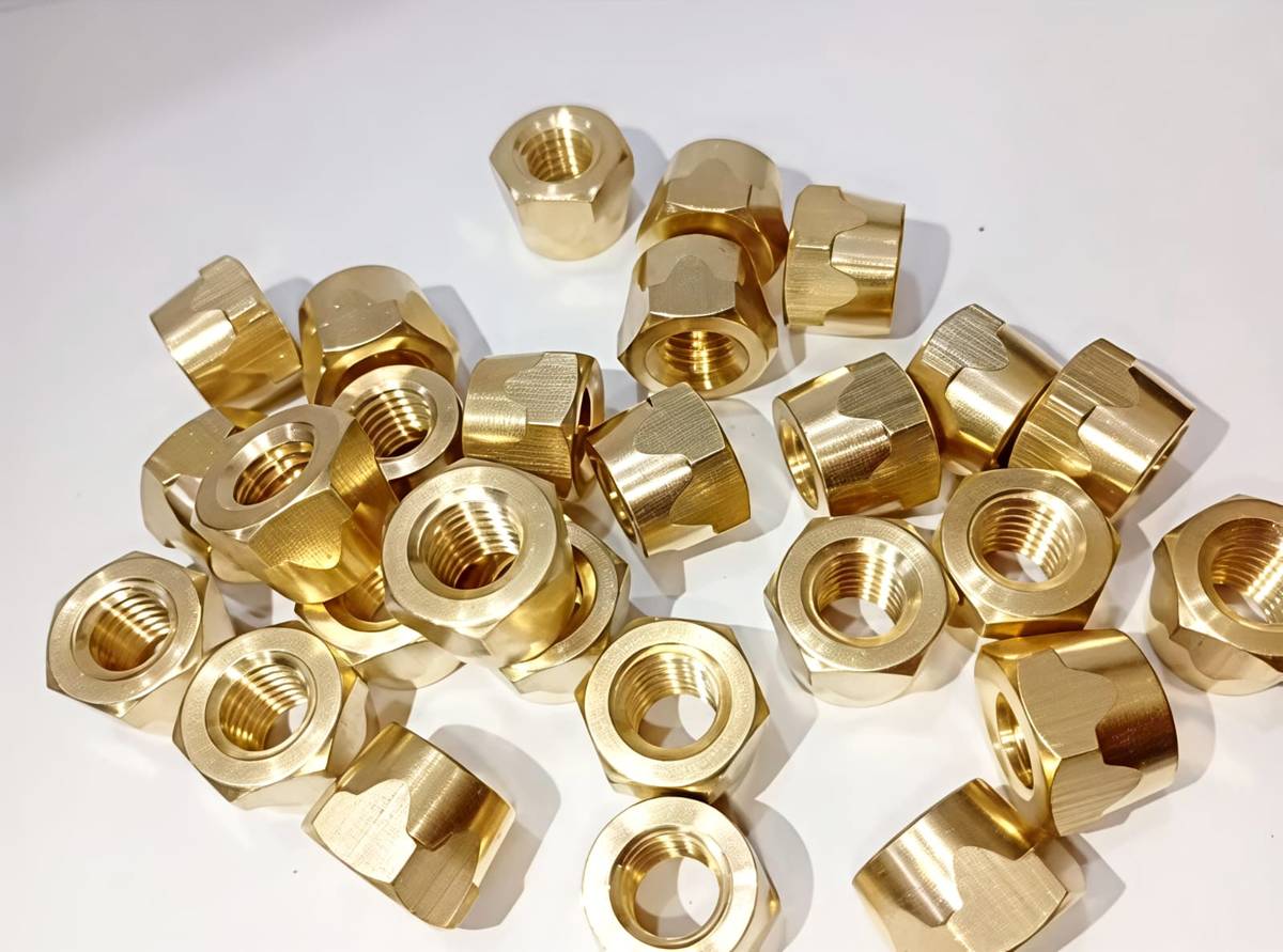 Brass Hex Nuts – Large Quantity