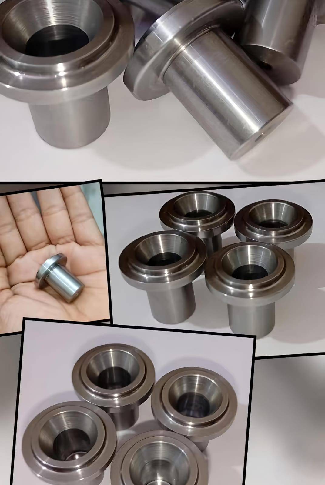 Flanged Tube Insert Bushings – Multi-Size Collage